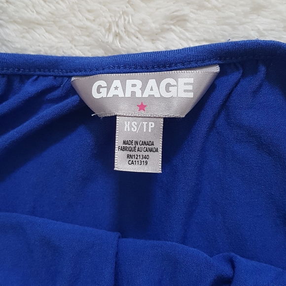 Garage cobalt blue tank top size XS - Picture 5 of 8